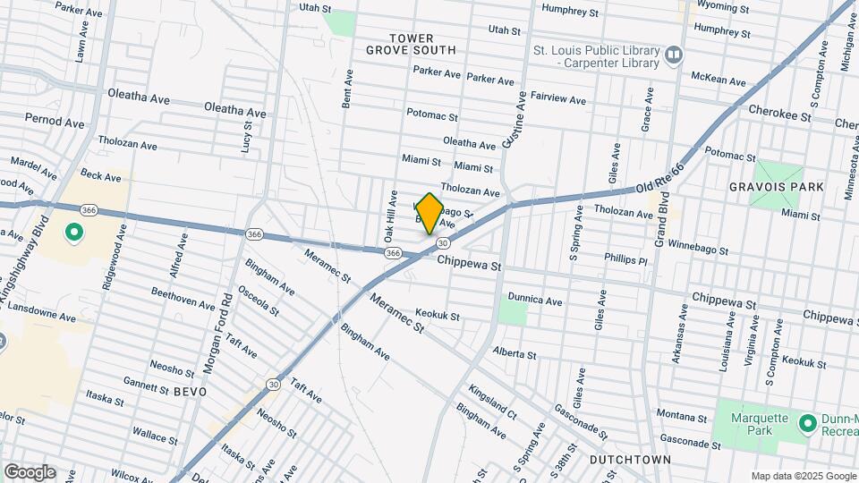 4061 Gravois Ave Mapa y Detalles de la Ubicación