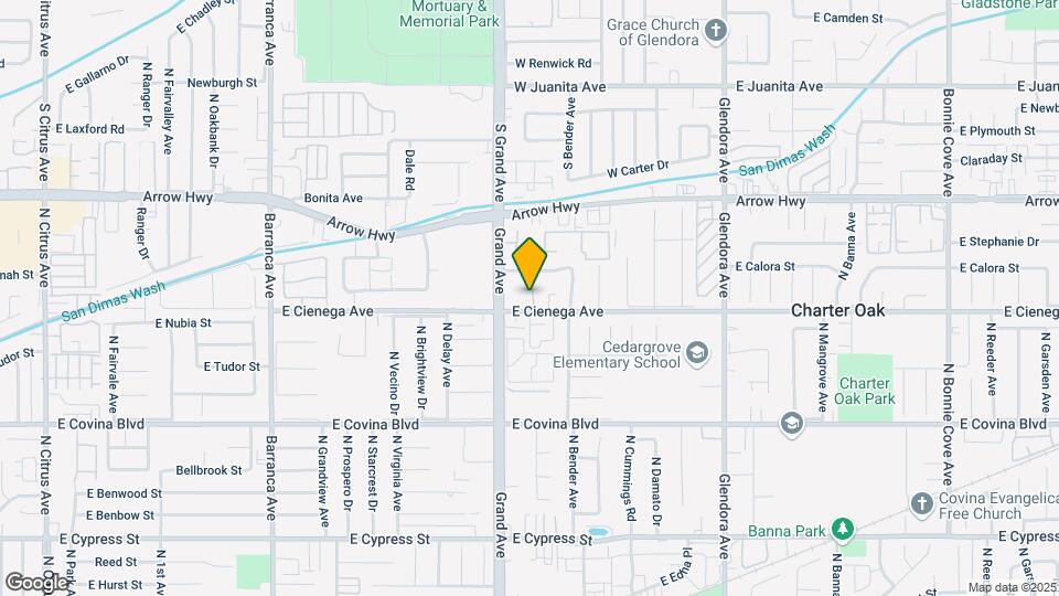 19531 E Cienega Ave Map and Location Details