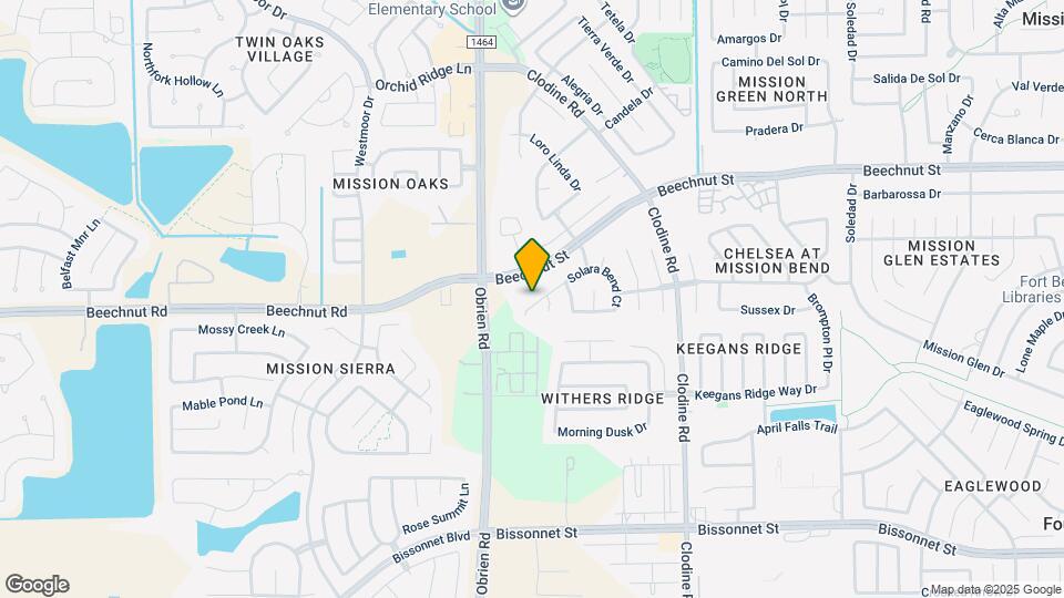 8123 Solara Bend Ct Map and Location Details