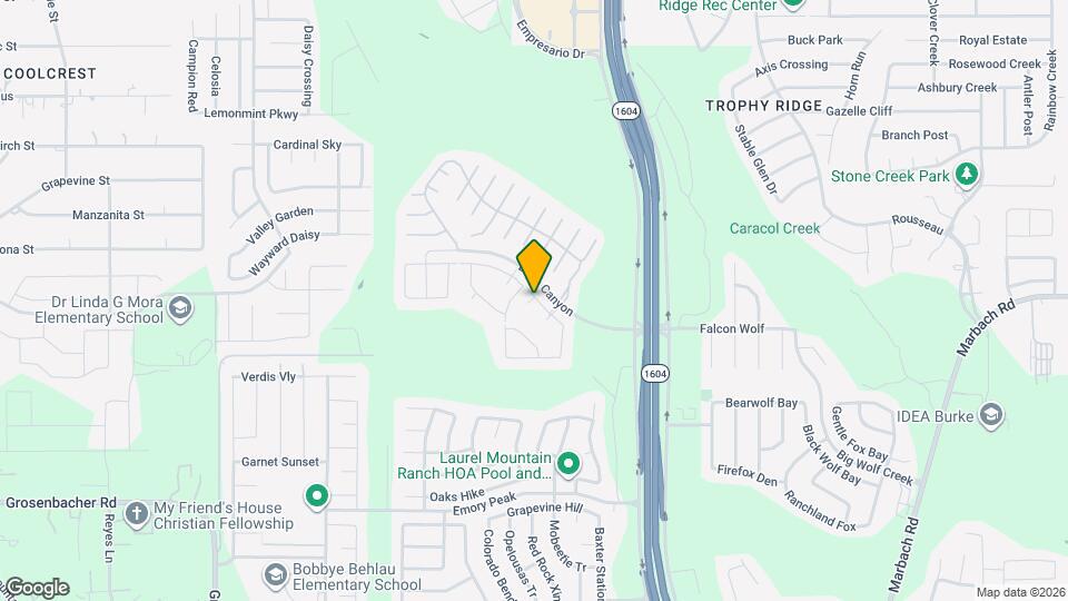 1402 Frio Eagle Map and Location Details