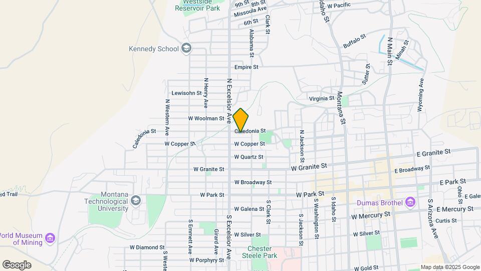 830 Caledonia St Mapa y Detalles de la Ubicación
