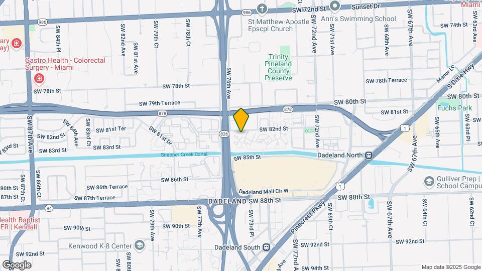 7660 SW 82nd St Map and Location Details