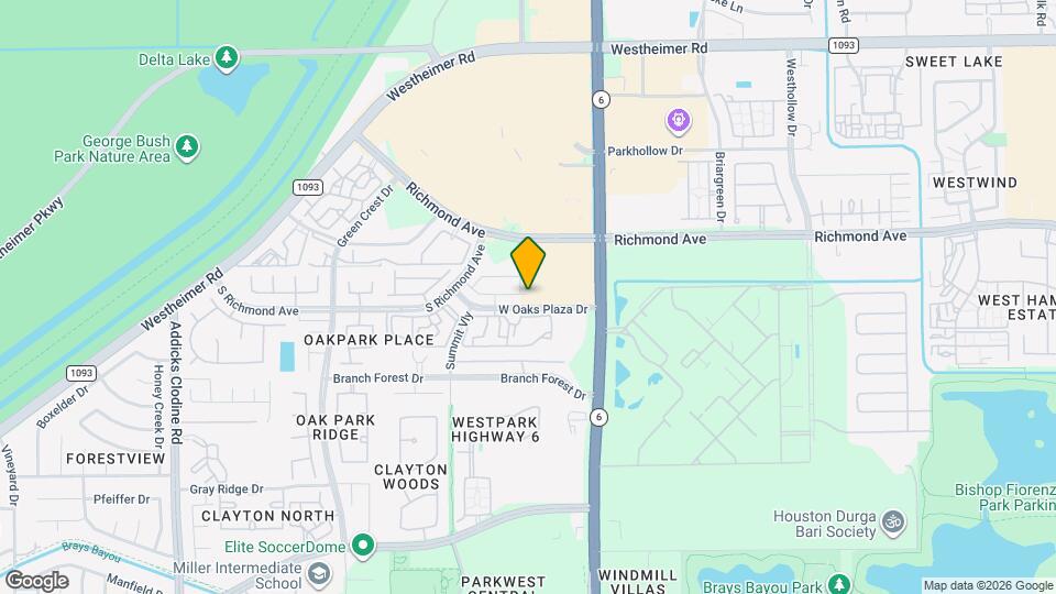 14703 Briceland Springs Dr Map and Location Details