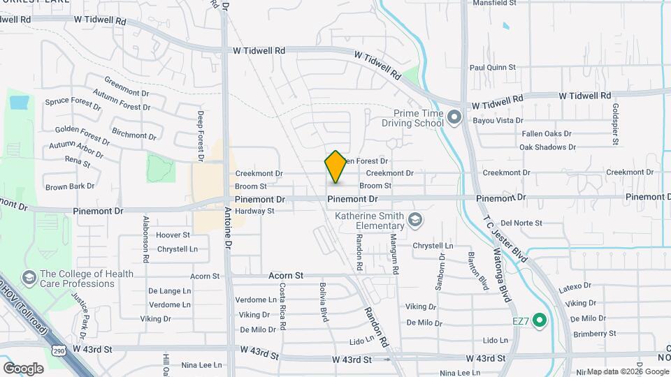 5029 Broom St Map and Location Details