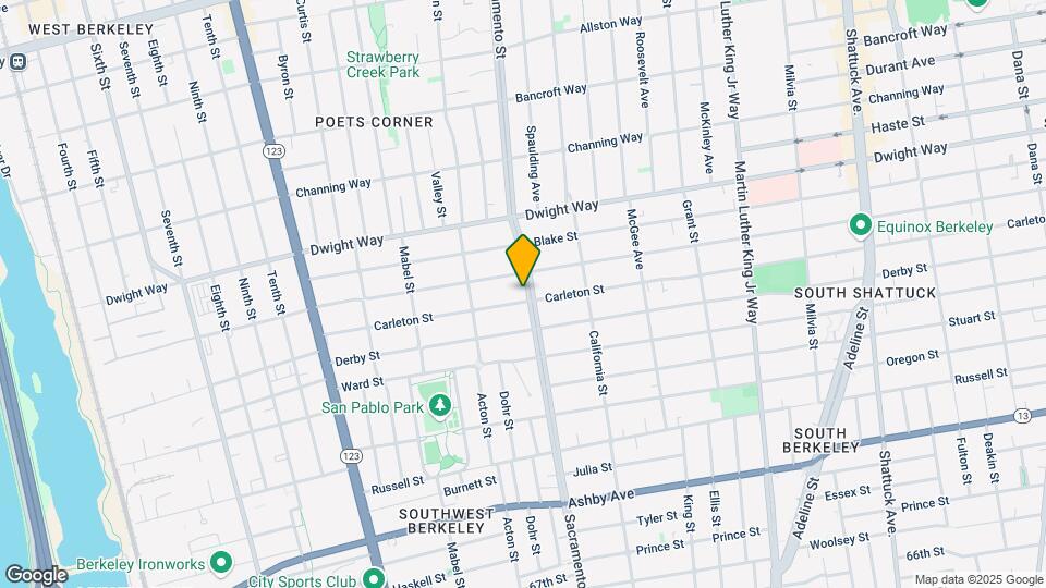 2648 Sacramento St Map and Location Details