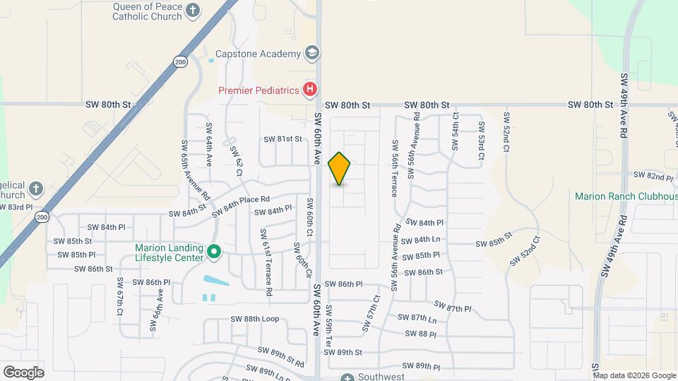 8288 SW 59th Ave Map and Location Details