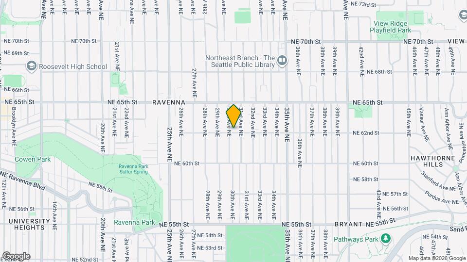 6200 30th Ave NE, Unit Bedroom 1 Mapa y Detalles de la Ubicación