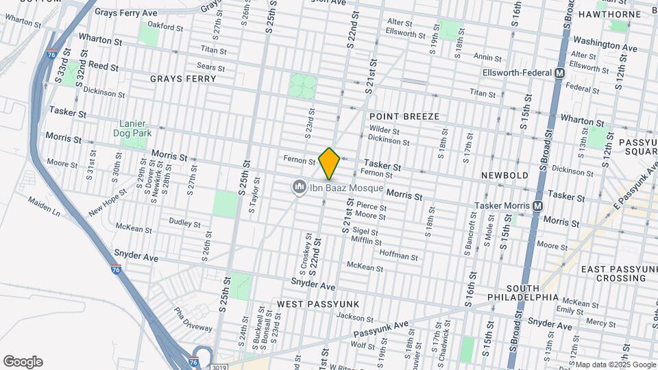 1703 S 22nd St Map and Location Details