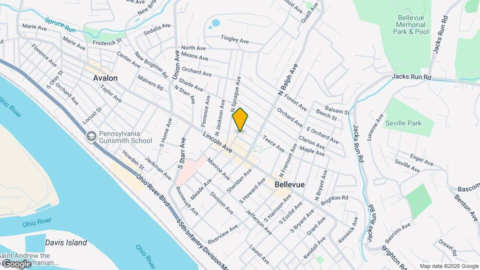 536 Bayne Ave, Unit 1st floor Map and Location Details
