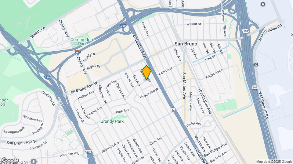 821 Kains Ave Map and Location Details