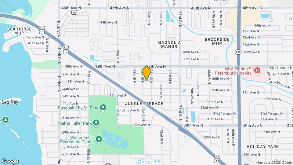 7420 36th Ave N Mapa y Detalles de la Ubicación