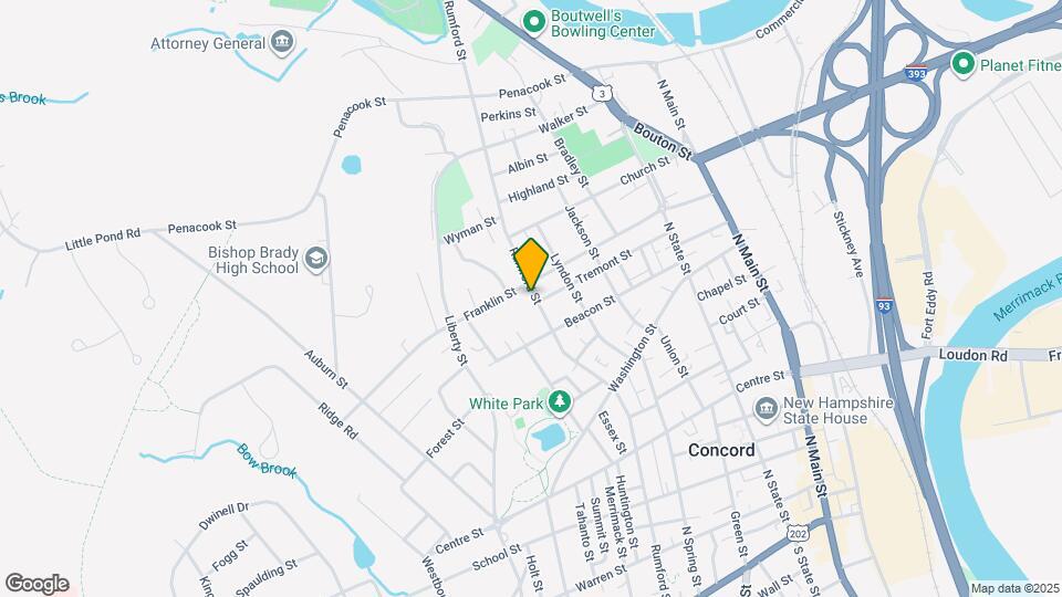 109 Rumford St, Unit 109 Map and Location Details