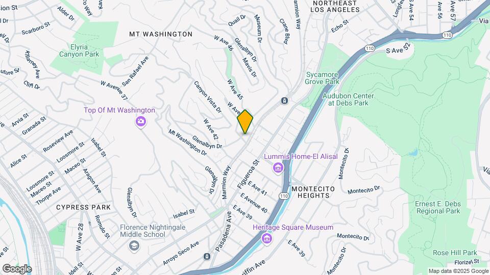 4304 Glenalbyn Dr Map and Location Details