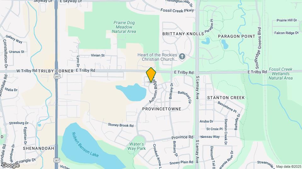 6702 Desert Willow Way Map and Location Details