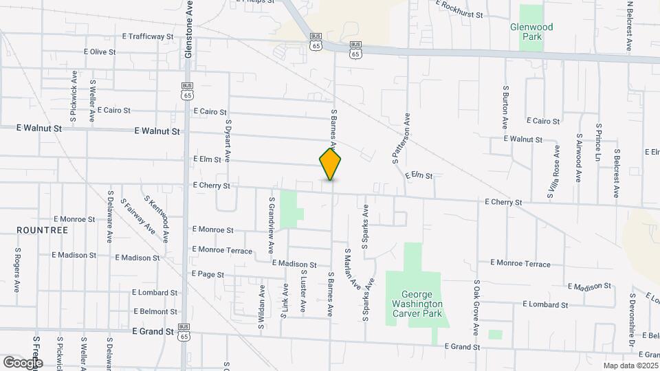 2167 E Cherry St Map and Location Details