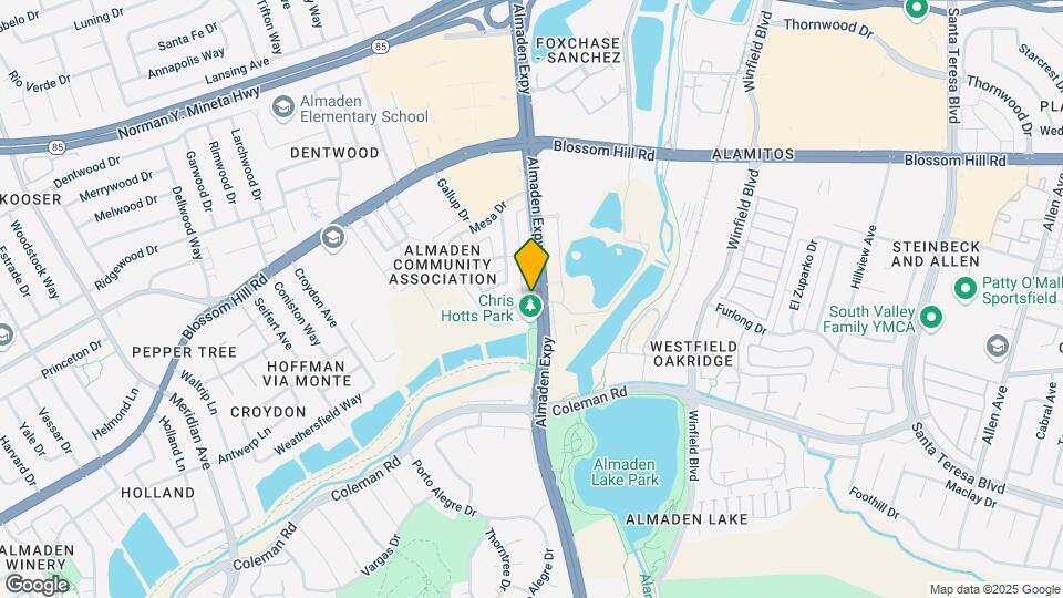 5753 Almaden Rd Mapa y Detalles de la Ubicación