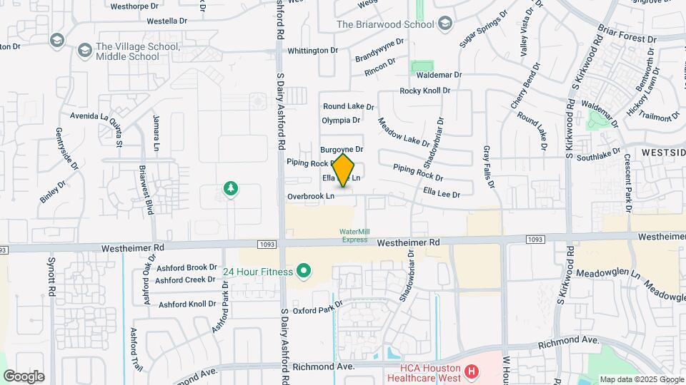 12400 Overbrook Ln Map and Location Details