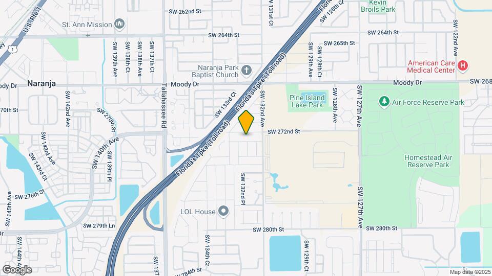 13261 SW 272nd Ln Mapa y Detalles de la Ubicación