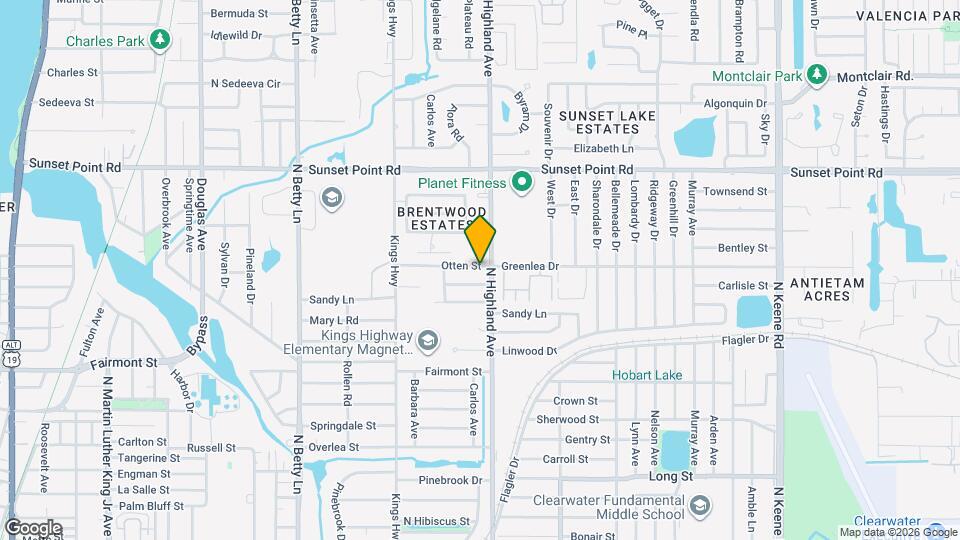 1487 Otten St Map and Location Details