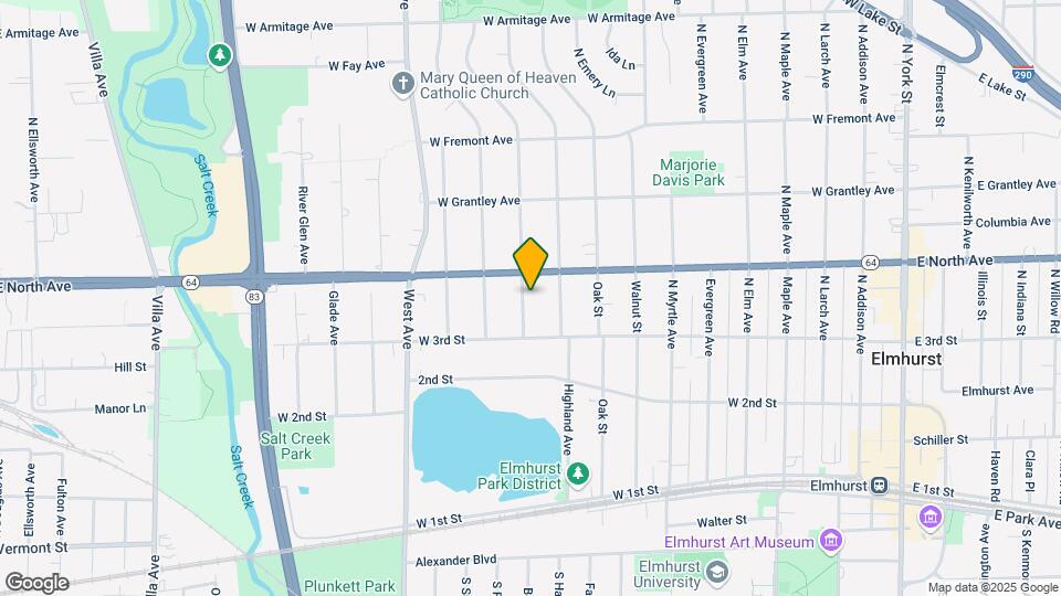 273 N Ridgeland Ave Map and Location Details