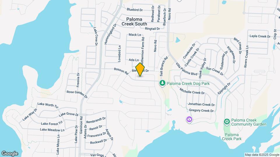 1717 Rosson Rd Mapa y Detalles de la Ubicación