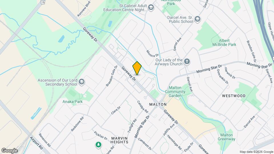 7555 Goreway Dr Map and Location Details