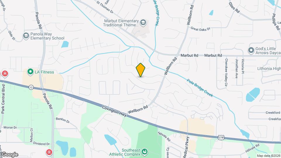 5748 Wellborn Creek Dr Map and Location Details