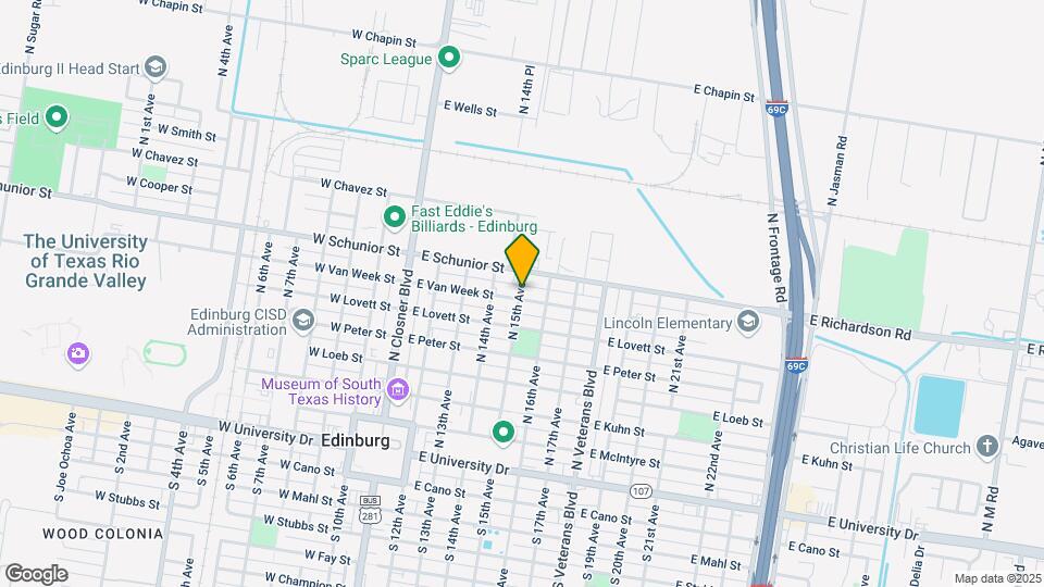 700 N Alexandrite Ave Map and Location Details