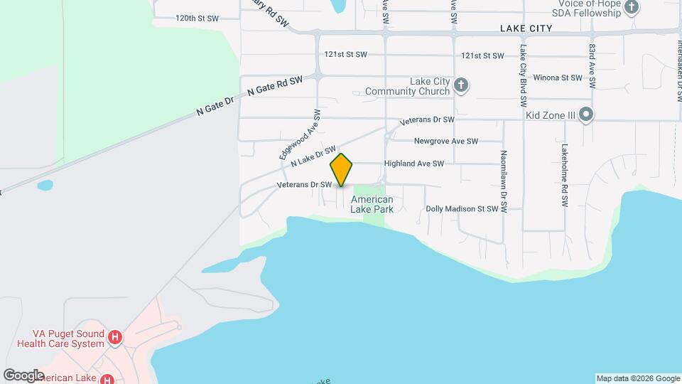 9402 Veterans Dr SW Map and Location Details