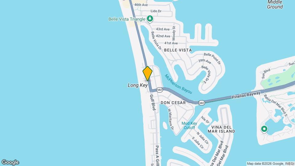 3514 Gulf Blvd Map and Location Details