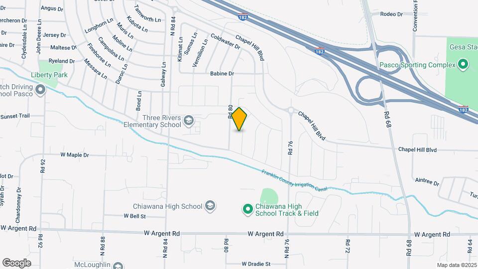 3710 Whimbrel Ln Map and Location Details