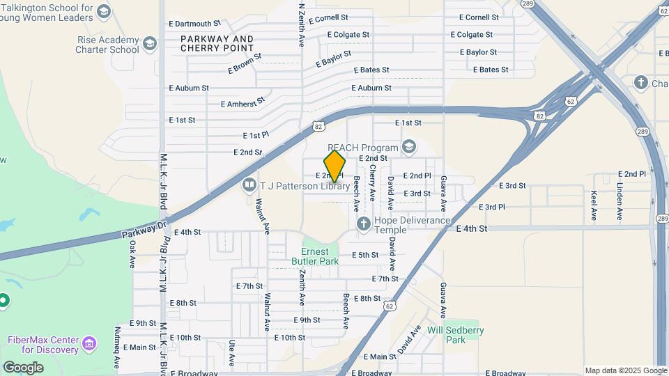 2721 E 3rd St Map and Location Details