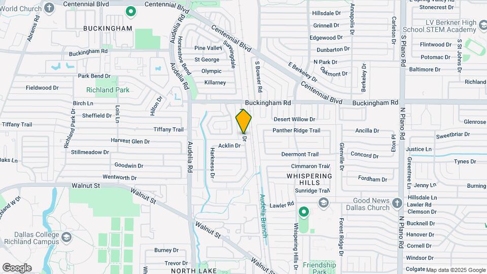 13217 Fall Manor Dr Map and Location Details