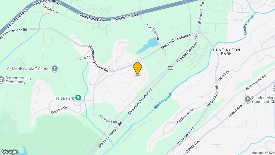 2715 Oxmoor Glen Dr Map and Location Details