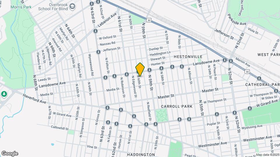 1535 N 60th St Map and Location Details