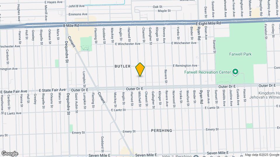 19956 Mitchell St Map and Location Details