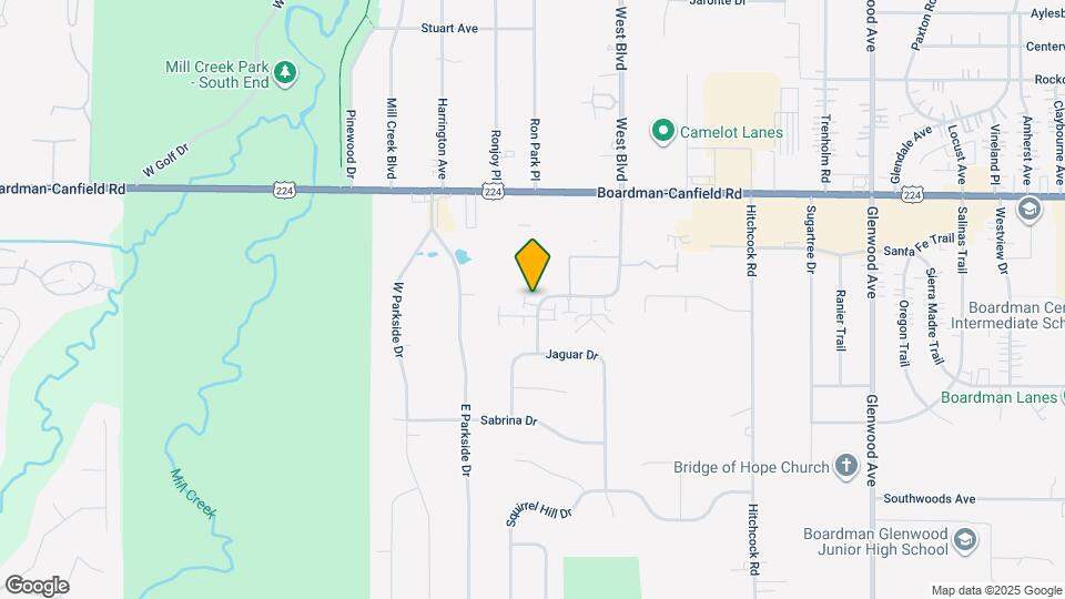 7422 West Blvd Map and Location Details