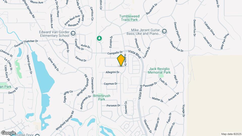 3847 Serenghetti Dr Map and Location Details