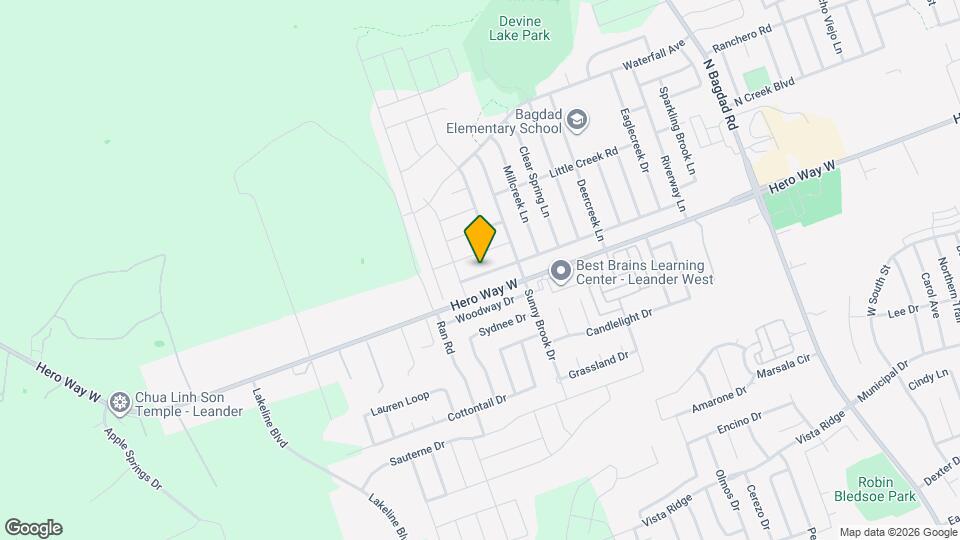 2101 Southcreek Dr Map and Location Details