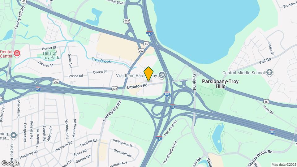 180 Littleton Rd Map and Location Details