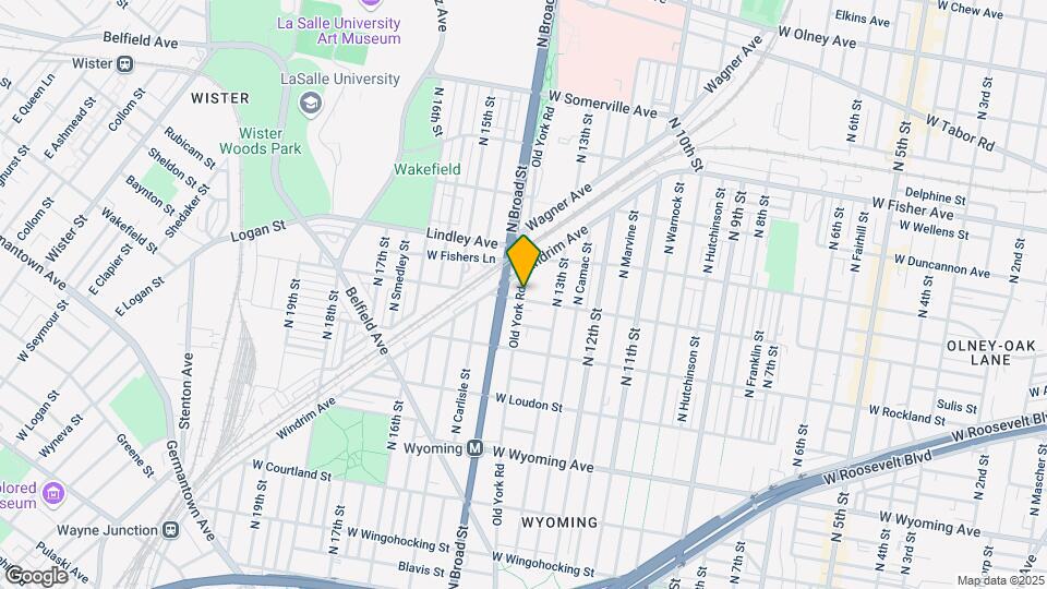 1331 W Ruscomb St Map and Location Details