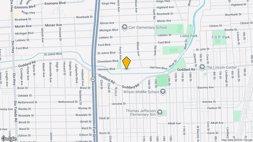 969 Harrison Blvd Map and Location Details