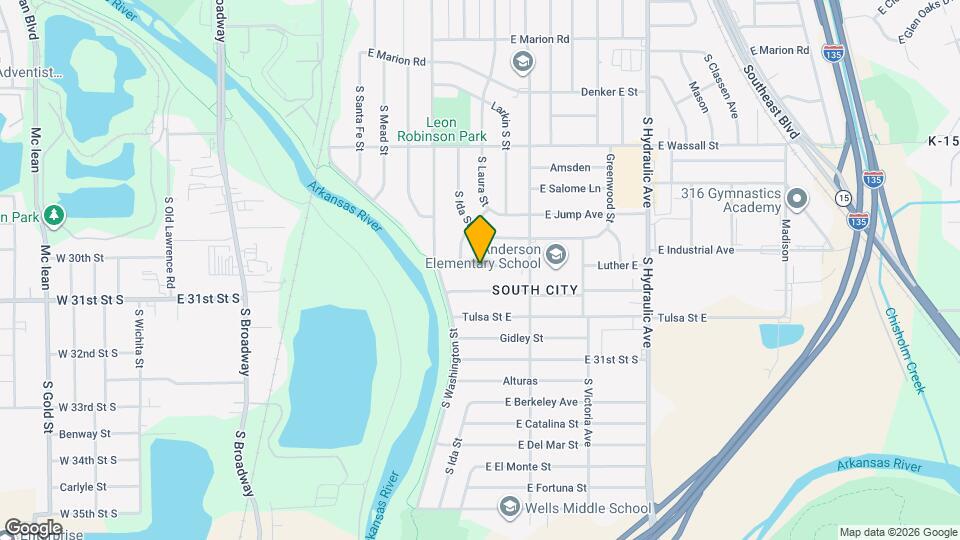 1121 Luther E Map and Location Details