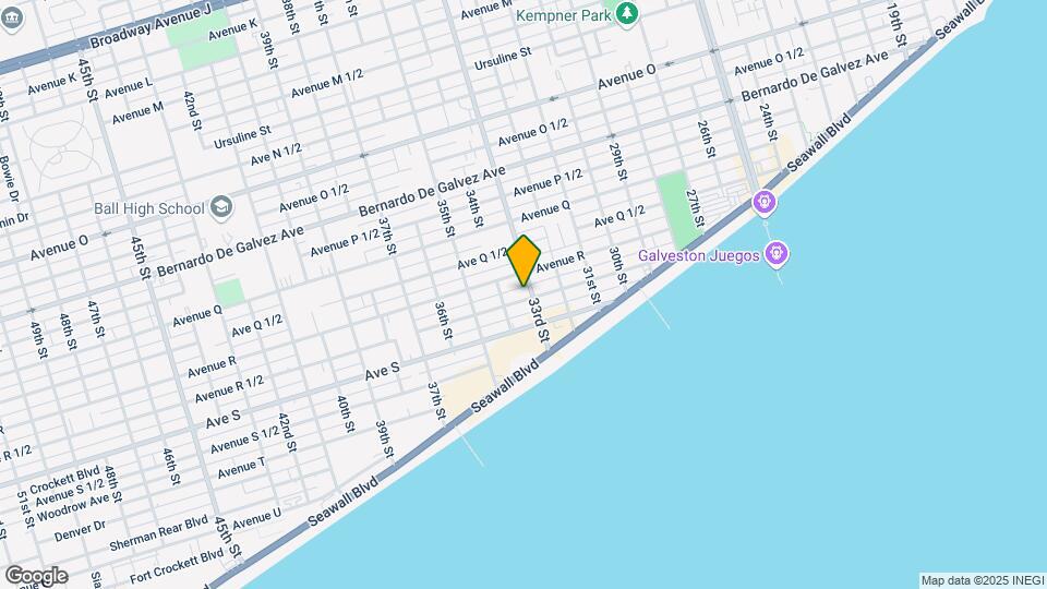 3306 Avenue R 1/2 Map and Location Details