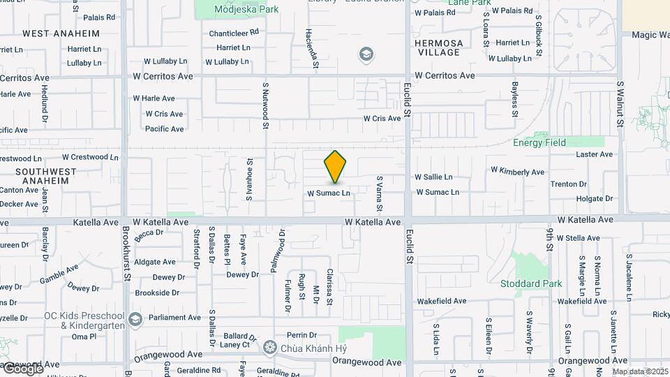 1803 W Sumac Ln Mapa y Detalles de la Ubicación