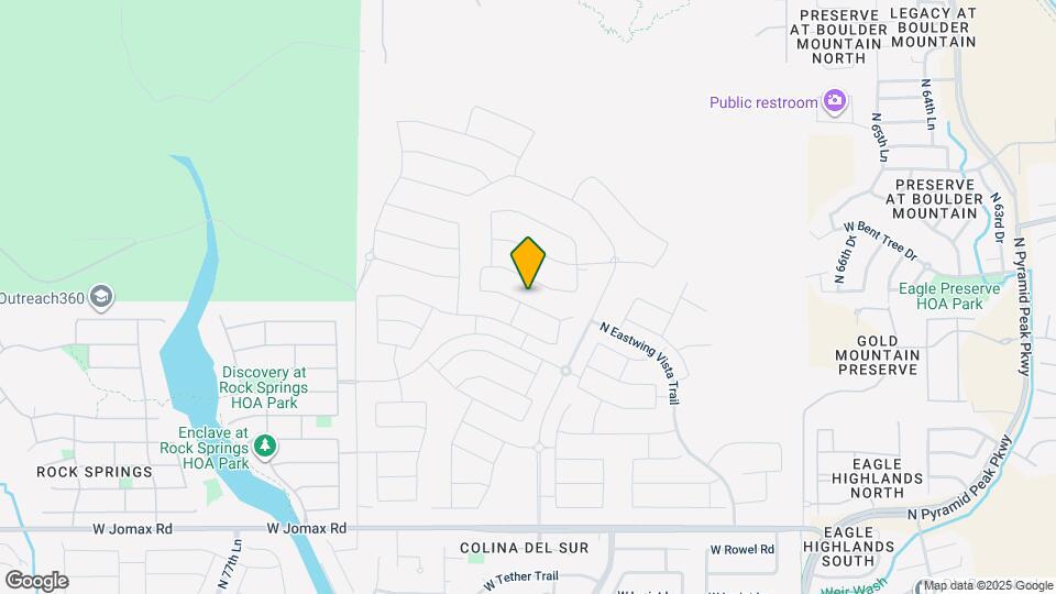 7218 W Pinnacle Vista Dr Map and Location Details