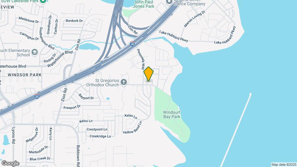 5214 Waterview Ln Map and Location Details