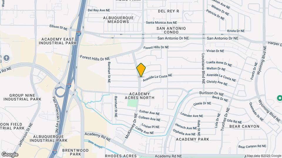 6401 Avenida La Costa NE Mapa y Detalles de la Ubicación