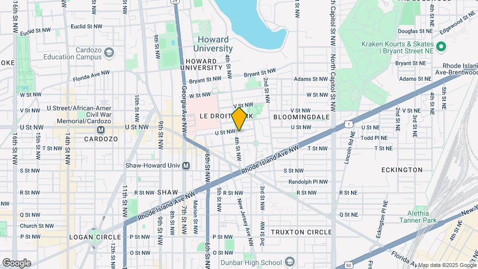 1915 4th St NW Map and Location Details