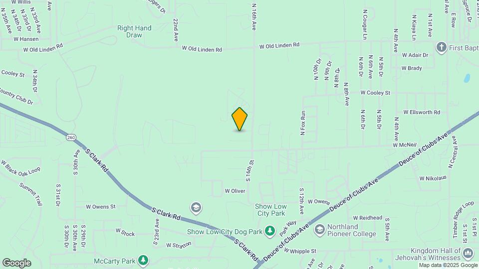 1701 W Hall St Map and Location Details